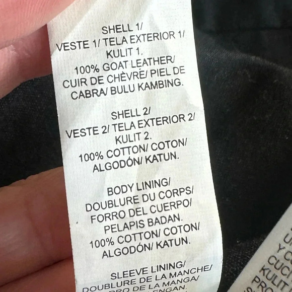 Lucky Brand Leather Moto Jacket - Picture 6 of 6